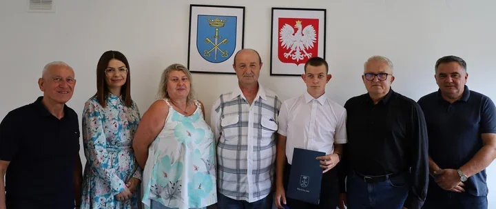 Jakub Paluch z Osobnicy nagrodzony za mistrzowskie wyniki