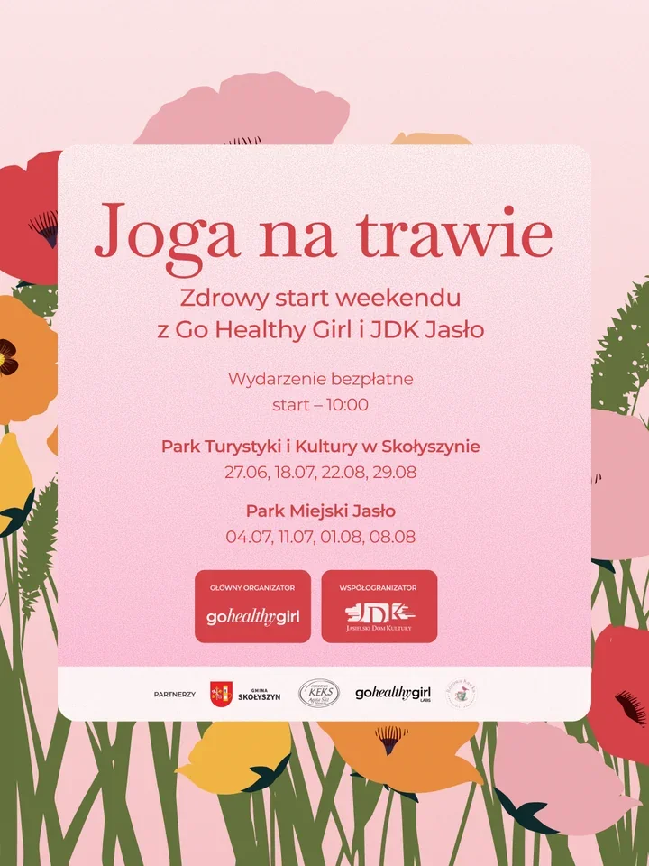 Joga na trawie w Jaśle i Skołyszynie - weekend zacznie się spokojniej