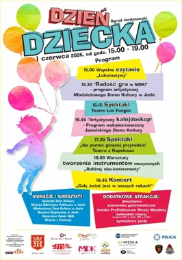 Jasło szykuje Dzień Dziecka z teatrem, eko-zabawą i koncertem