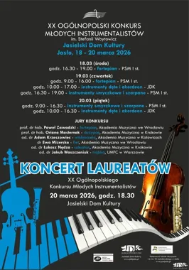 Jasło przyciąga młode talenty - 20. Ogólnopolski Konkurs Młodych Instrumentalistów