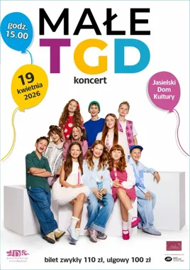 Małe TGD w JDK - rodzinny koncert, który rozrusza całe Jasło