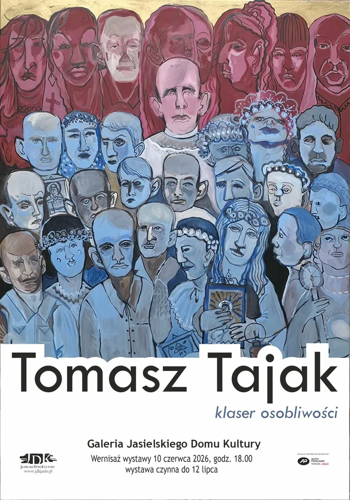 Twarzą w twarz z samym sobą - czyli co odkryjesz, gdy spojrzysz na obrazy Tomasza Tajaka w Jaśle