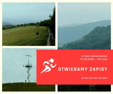 Bieg Beskidnika znów rozgrzeje Folusz - trzy trasy i nowa kategoria