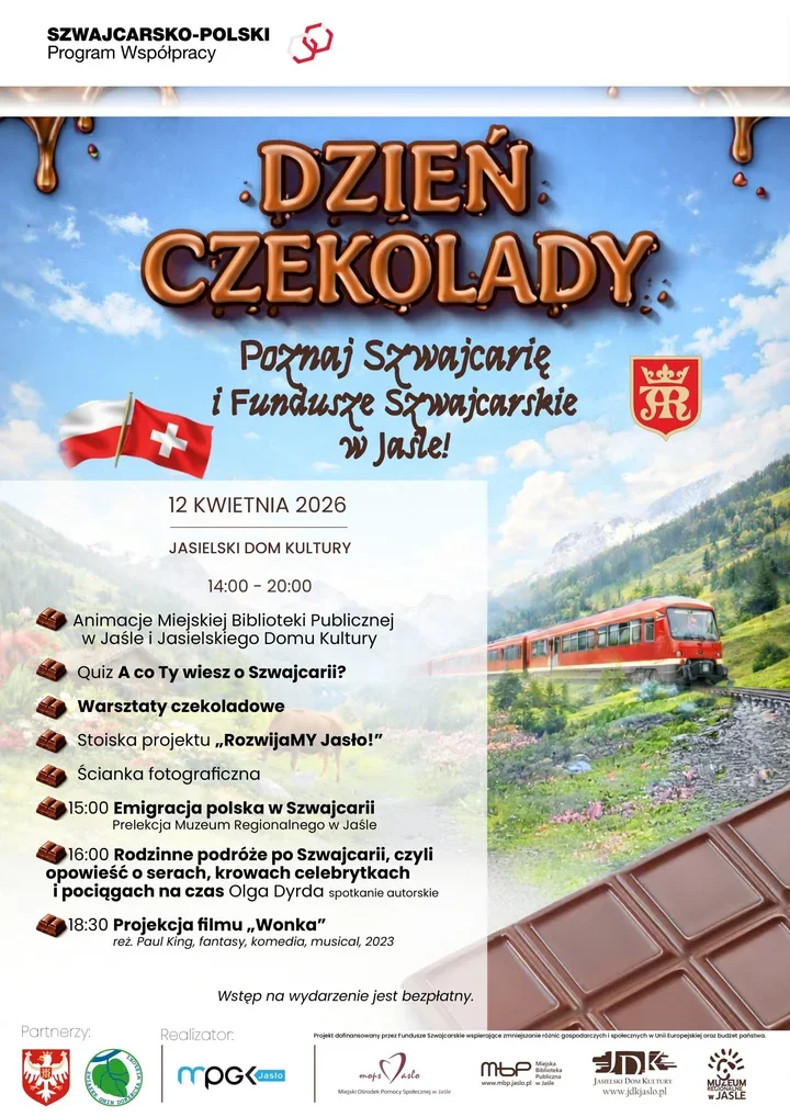 Czekolada otworzy w Jaśle drzwi do Szwajcarii i miejskich inwestycji