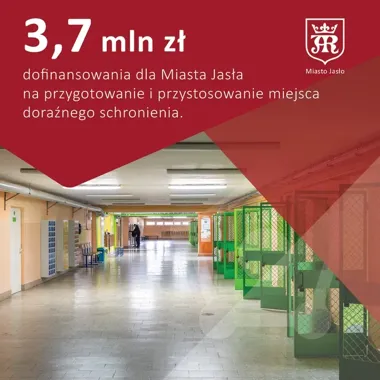 Szkolne szatnie z podwójną rolą. W Jaśle powstanie schronienie dla setek osób