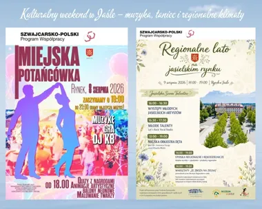 Dwa wieczory na jasielskim rynku. Taniec, koncerty i regionalne rękodzieło
