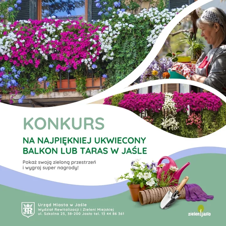 W Jaśle wraca konkurs dla balkonów i tarasów. Jest jeden ważny warunek
