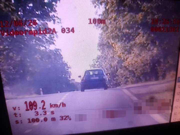 109 km/h w zabudowanym i ponad 2 promile - kierowca z Jasła wpadł na patrolu