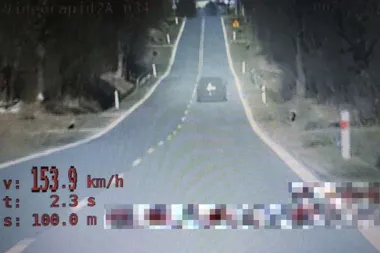 Weekend w Jaśle - 28 kierowców straciło prawa jazdy za przekroczenia prędkości